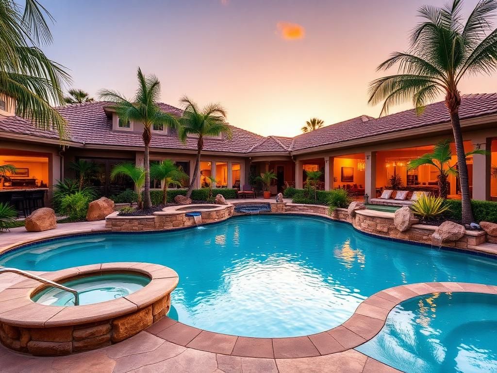 Resort-Style Retreat — pool project by Oasis Pools in the NC Triad